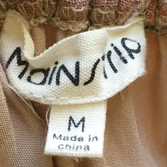 Mainstrip Tiered Rayon Maxi Dress m - Picture 6 of 9